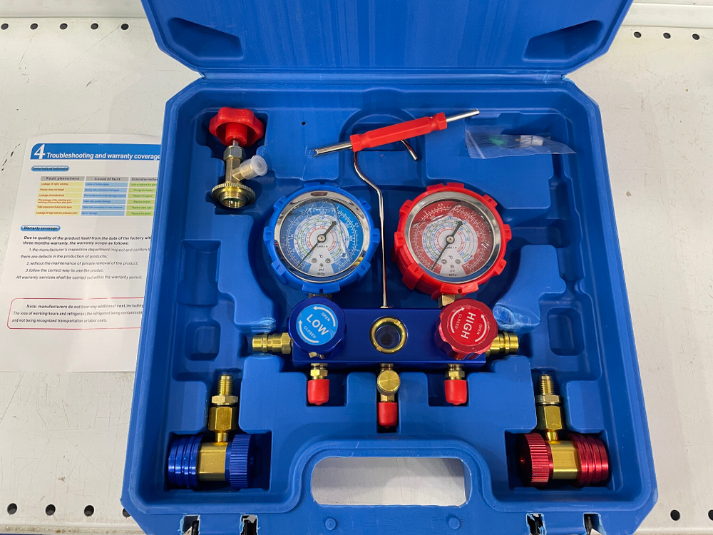 Набор для монтажа холодильного оборудования (для фреонов R22, R134A, R404A, R407C)
