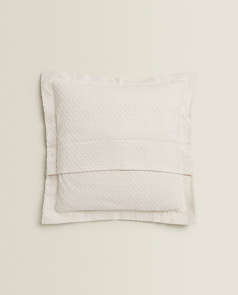 ZARA HOME ЧЕХОЛ ДЛЯ ДЕКОРАТИВНОЙ ПОДУШКИ С УЗОРОМ, БЕЖЕВЫЙ