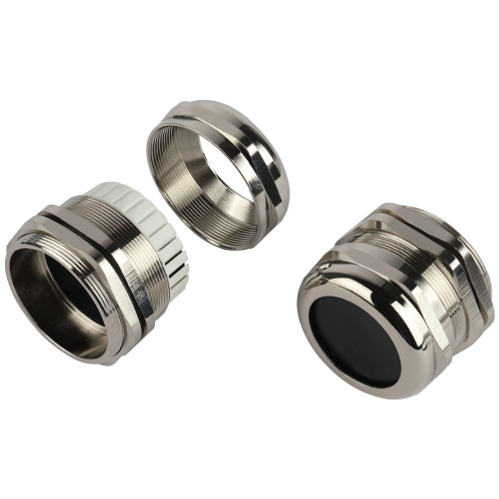 Кабельный ввод сальник ЭРА NO-224-264 латунный PGM 48 (d отв.60 мм / d провод.37-44 мм) IP68 (упаковка 2 штуки) | Кабельные вводы (сальники)