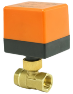 Brass ball valve Threaded NPT/BSP standard port Elephant RP.BRASS.120.MM 232 PSI with electric actuated 110VAC without limit switches