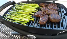 Портативный газовый гриль Weber Q 2200, 1 горелка, чёрный