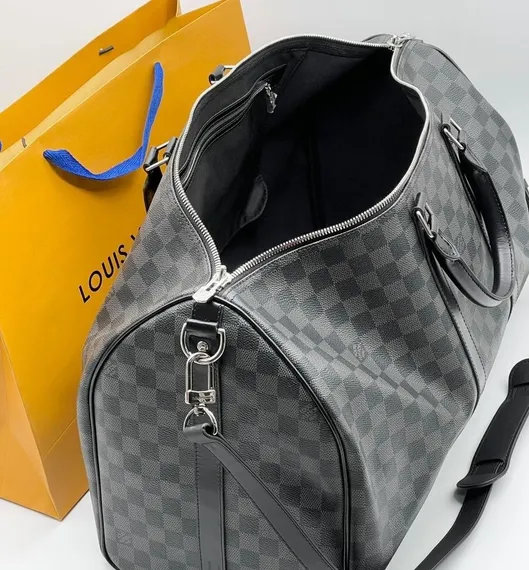 Сумка Louis Vuitton Keepall канва Damier Graphite