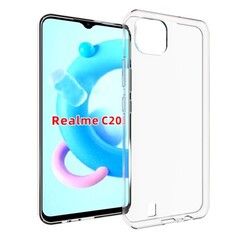 Силиконовый чехол TPU для Realme C11 / C20 2021 (Прозрачный)