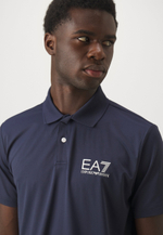 EA7 Emporio Armani VENTUS7 - Футболка-поло - Синий