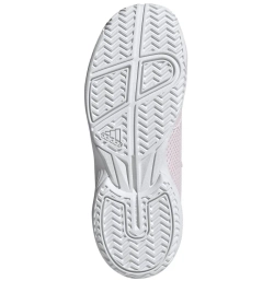 Детские Кроссовки теннисные  Adidas Courtflash K - distilled pink/cloud white/cloud white