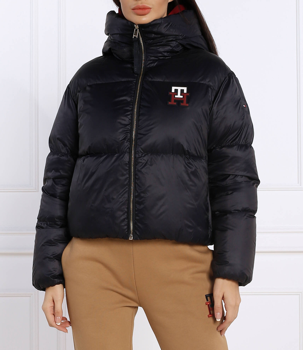 пуховая куртка monogram badge Tommy Hilfiger - темно-синий(WW0WW37479)