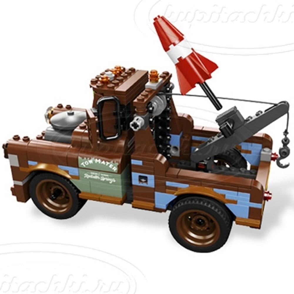Конструктор Тачки 2 Мэтр: крутой тюнинг аналог LEGO 8677