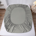 Комплект постельного белья Однотонный Сатин на резинке CSR023