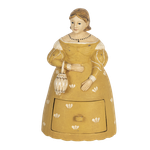 Шкатулка "Дама" 13х11х20см Поликерамика