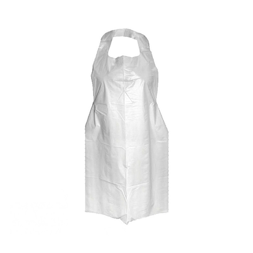 Фартук полиэтиленовый 78×120 см, 10 мкм (ЭКОНОМ) белый