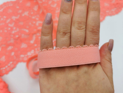 Отделочная резинка, с фестоном, флорида, 20 мм, (арт. OTR605/20-1045), м