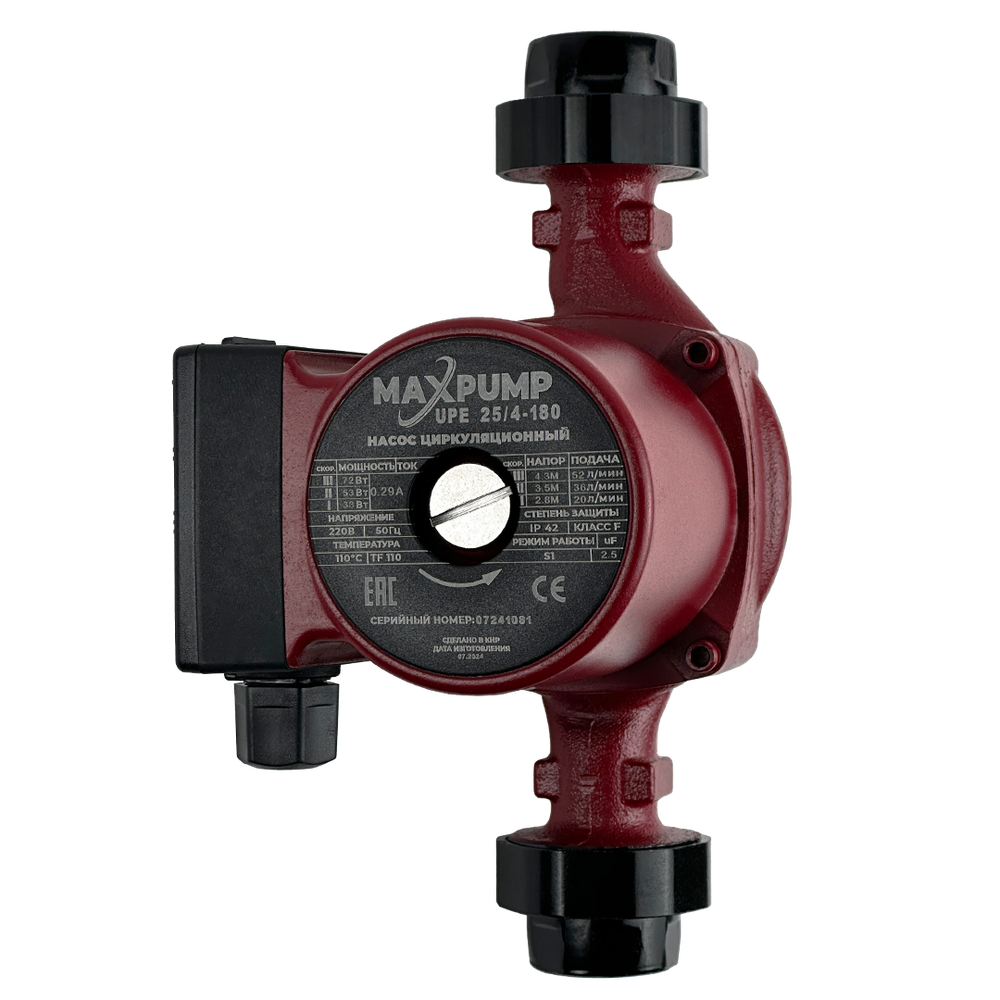 Циркуляционный насос MAXPUMP UPE 25/4-180