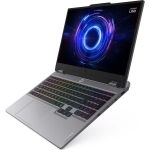 Ноутбук Lenovo LOQ 15IRX10 Intel Core i7-13650HX/16Gb/SSD512Gb/RTX5060 8Gb (100W)/15.6"/IPS/FHD/1920x1080/144Hz/Win11 (SL English)/Luna Grey/2.4kg (83JE002LUS)