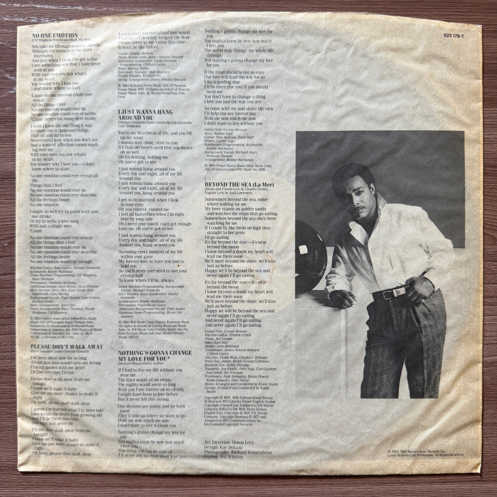 George Benson - 20/20 (Германия 1985г.)