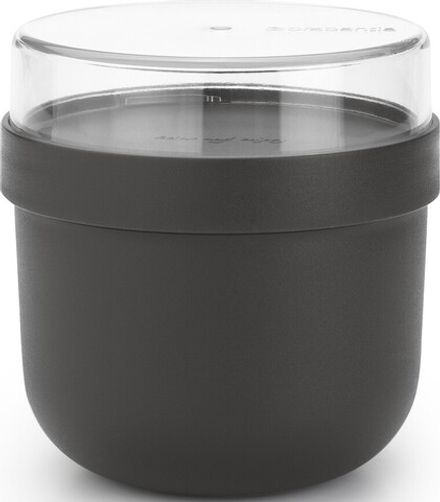 Контейнер пищевой Brabantia Make Take, 500 мл, пищевой пластик, серый