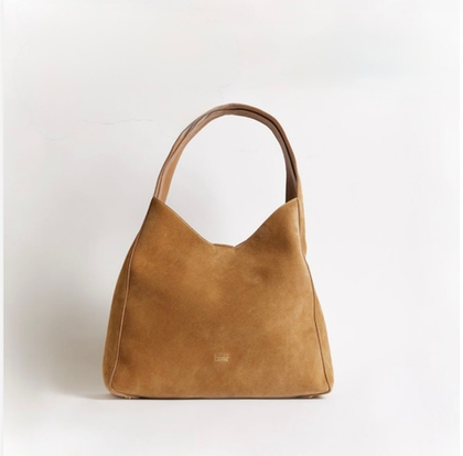 Шоппер GL из натуральной замши CUOIO