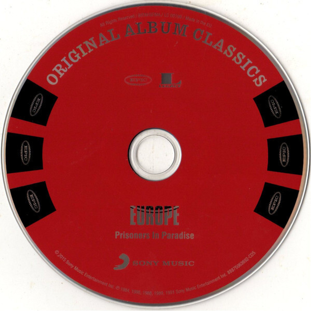 Europe / Original Album Classics (5CD)