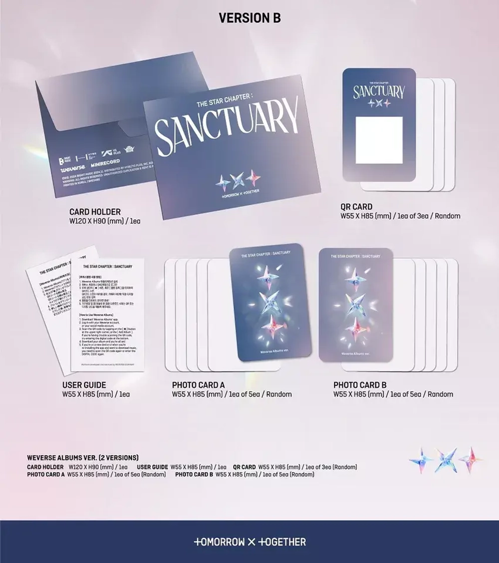 TXT - The Star Chapter : Sanctuary [Weverse Albums ver.]