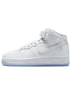 Nike Air Force 1 Mid White Snakeskin Ice Женские кроссовки