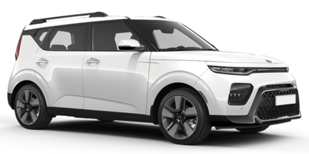 Рейлинги для а/м KIA SOUL 3ье поколение (2019-) черный