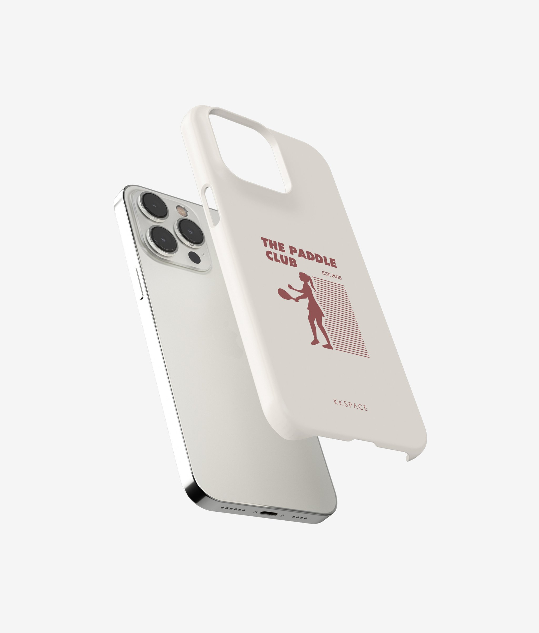 Чехол THE PADDLE CLUB (бордовый) для iPhone