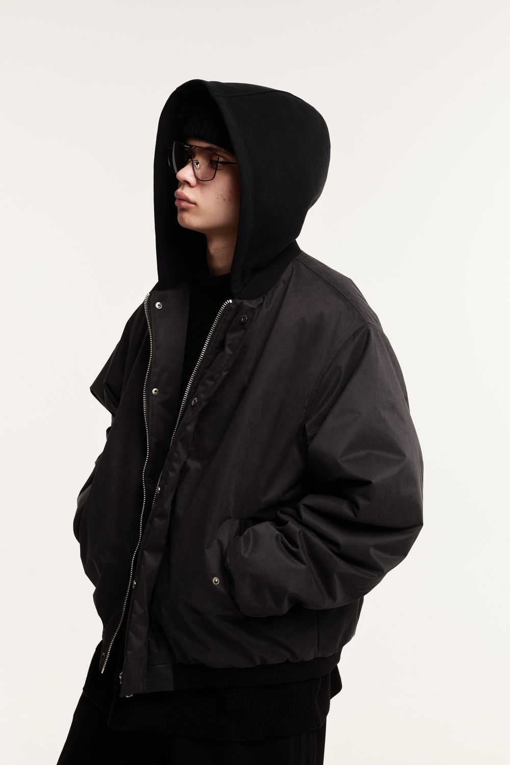 Бомбер Peach Black