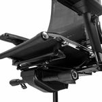 Кресло МЕТТА "YOGA" Y 4DT B2-14D, адаптивная спинка, 3D-подголовник, сверхпрочная сетка, черное