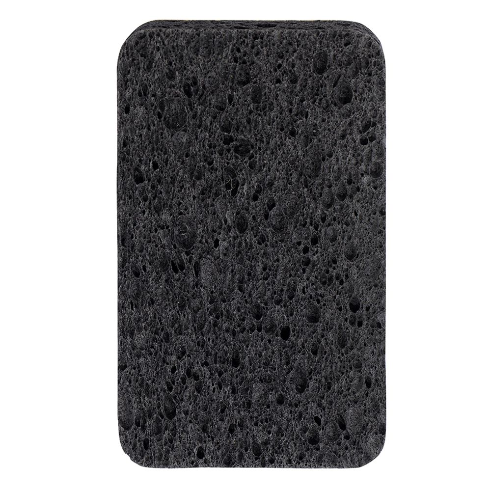 Набор губок для посуды из целлюлозы и кокосового волокна Eco Sponge, черные, 6 шт.