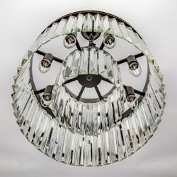 Citilux Мартин CL332081 Люстра хрустальная подвесная Прозрачная