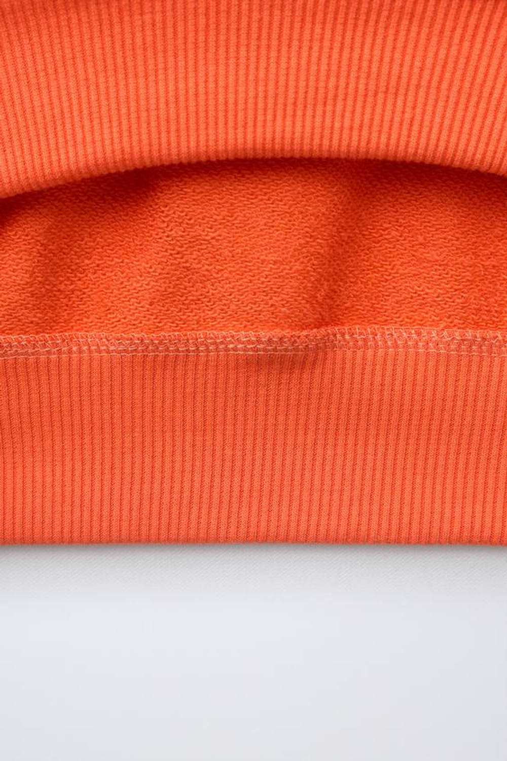 ZARA ТОЛСТОВКА С ВЫШИТОЙ НАДПИСЬЮ, КОРАЛЛОВЫЙ/КРАСНЫЙ