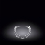 Соусник 80 мл. d=55 мм. с дв. стенками Thermo Glass Wilmax (57618)