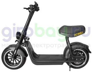 Электроскутер IKINGI X2 PRO (48V/21Ah) - Черный фото №6