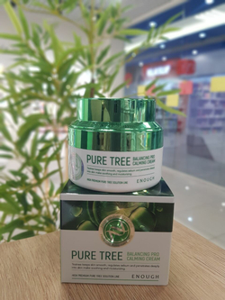 Enough Крем для лица с экстрактом листьев чайного дерева Pure Tree Balancing Pro Calming Cream