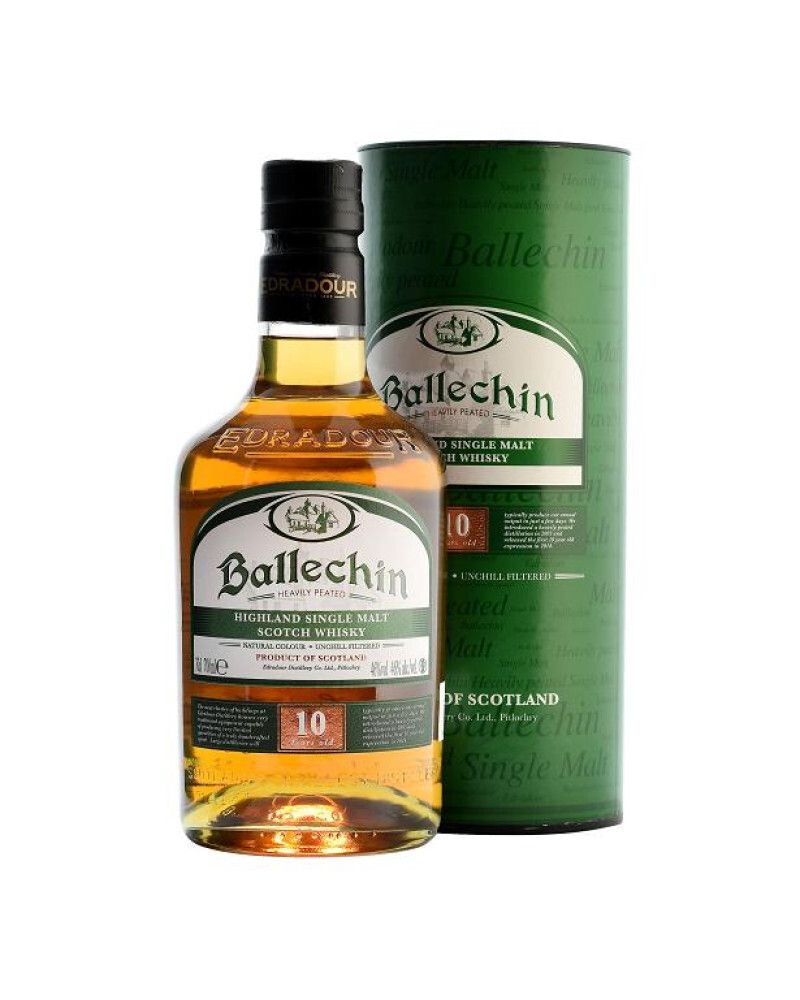 Ballechin, Ballechin Heavily Peated 10 Years