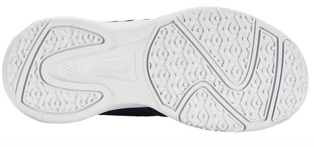Детские теннисные кроссовки K-Swiss Court Express Omni JR - blue opal/white/lollipop