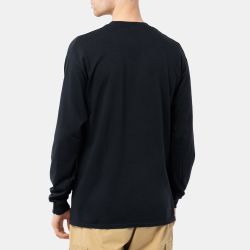 Лонгслив Ripndip Lord Nermal L/S Pocket Tee (Black)