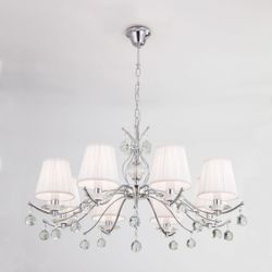 Citilux Шелли CL438181 Люстра подвесная с абажурами Хром