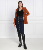 Блузка LS VN LUCIE GUESS - черный(W3BR29 Z2V42)