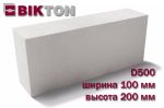 Газосиликатный блок D500 625х100х200 (1,875м3) 150 шт. (Биктон) (некондиция)