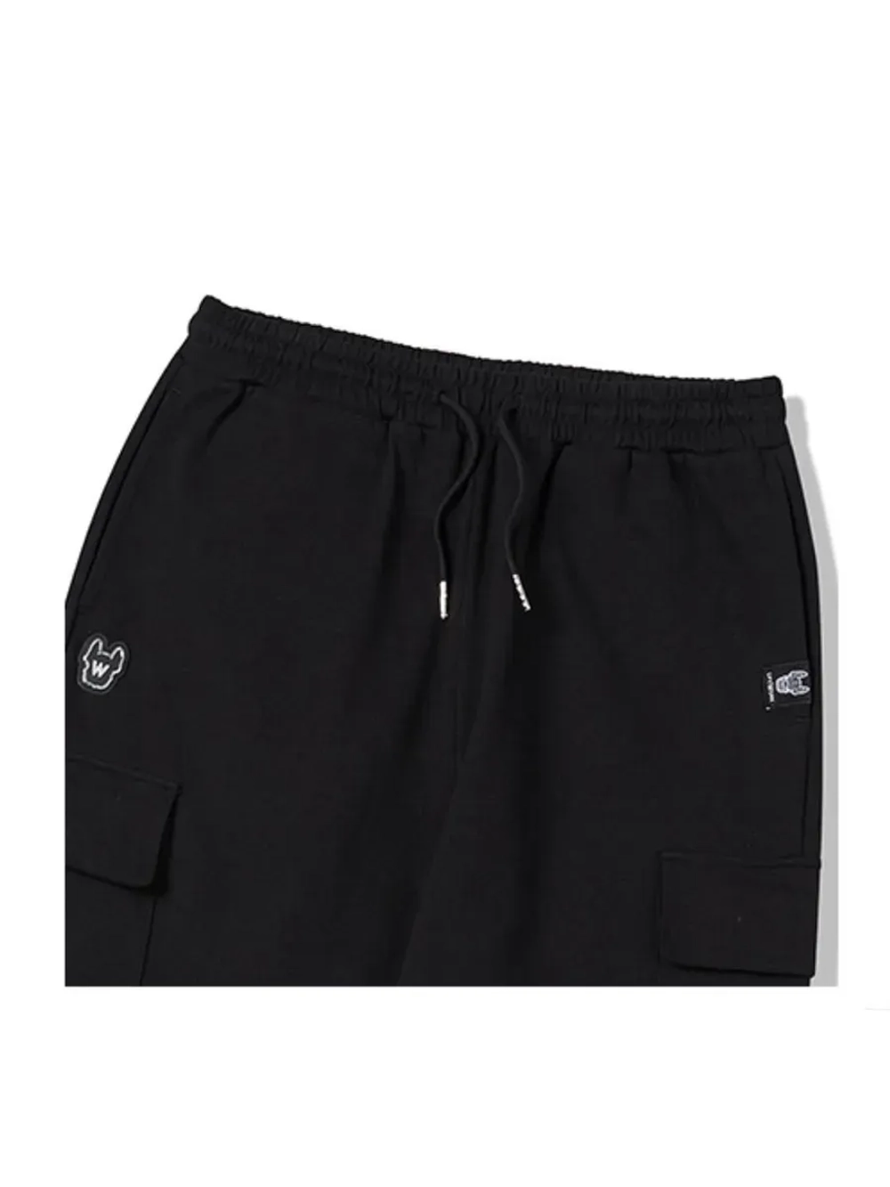 Брюки-карго с карманом на молнии