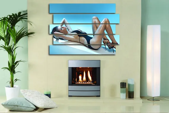 Модульная картина "Модельная внешность"