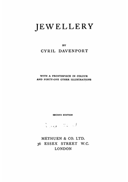 Jewellery | Davenport Cyril