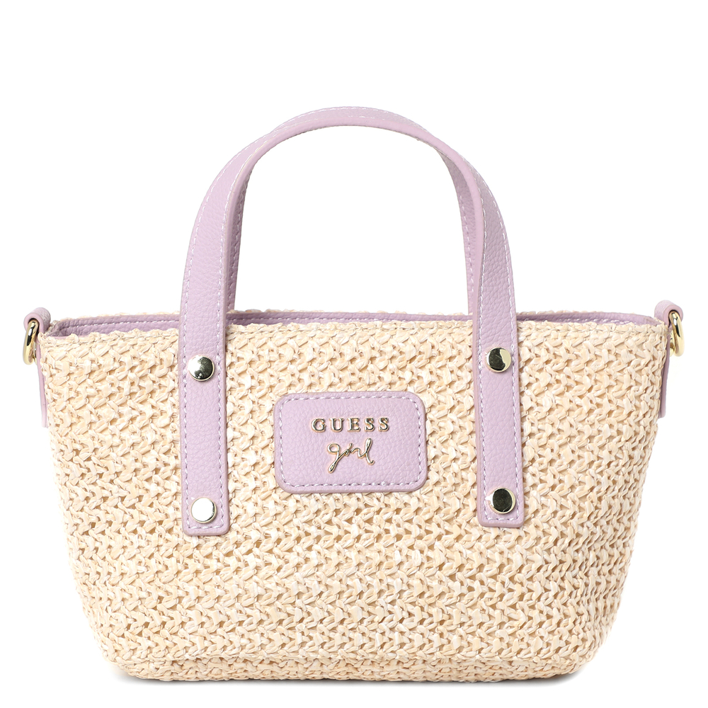 Сумка GUESS Бежевый/Сиреневый Девочка