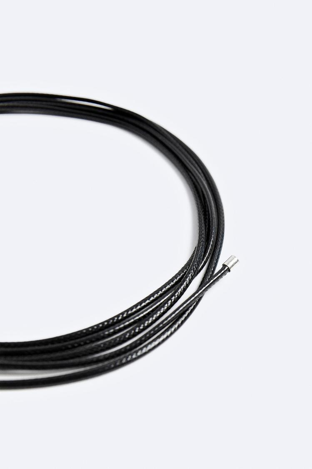 ZARA ОЖЕРЕЛЬЕ-ШНУРОК, КАШТАНОВЫЙ