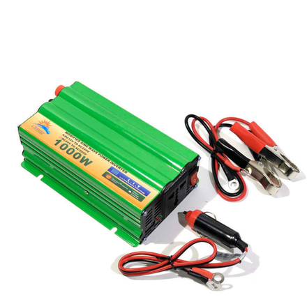 Инвертор автомобильный (преобразователь напряжения) 12/220V 1000W
