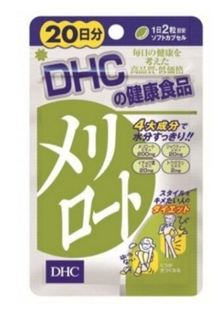 Комплекс с экстрактом донника при отеках и тяжести в ногах DHC Melilot на 30 дней
