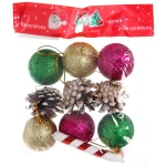 Набор украшений «Волшебный наборчик» 11*11 см (набор 10 шт), микс