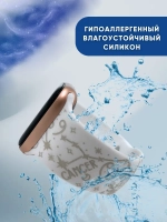 Ремешок для Apple watch 42 44 45 49 мм силиконовый браслет