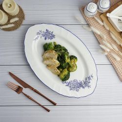 Блюдо овальное 36*22,5 см h2,6 см Sea Flower P.L. Proff Cuisine [1]