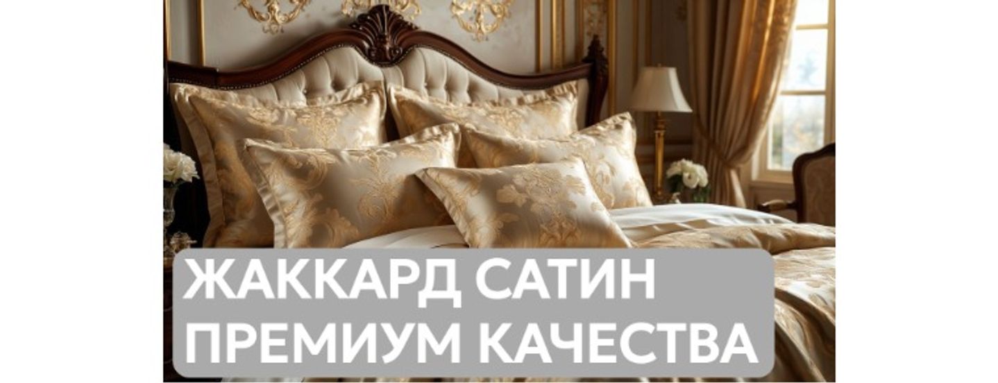 Жаккард Сатин